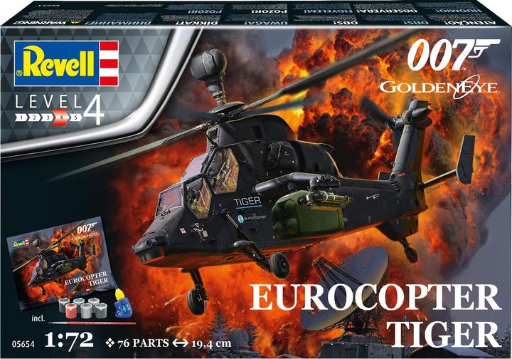Actual product image Revell James Bond "Eurocopter Tiger" Gift Set