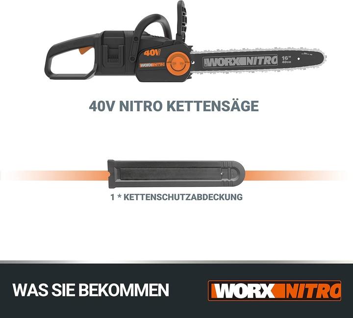 Produktbild Worx WG385E.9 (Akku Kettensäge)