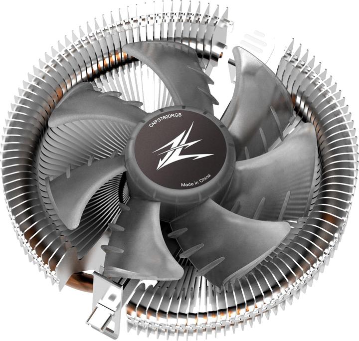 Actual product image Zalman CNPS7600 RGB Low profile Flower Heat Sink CPU Cooler TDP 95W 92mm FAN pwm