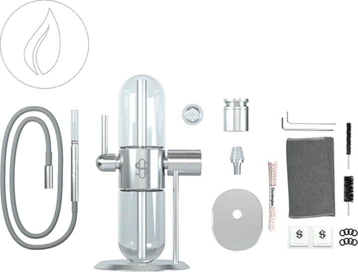 Produktbild Stündenglass Gravity Hookah Silver Polished