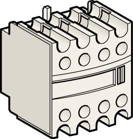Produktbild Schneider Electric Kontaktblock  1S 3Ö  Frontmontage