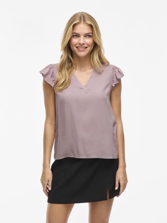 Immagine prodotto Vila VILIKA V-Ausschnitt Oberteil mit angeschnittenen Ärmeln (36)