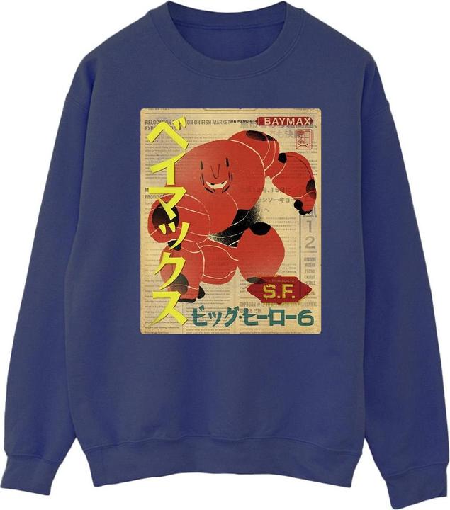 Produktbild Disney Big Hero 6 Baymax Baymax Newspaper Sweatshirt (XXL)
