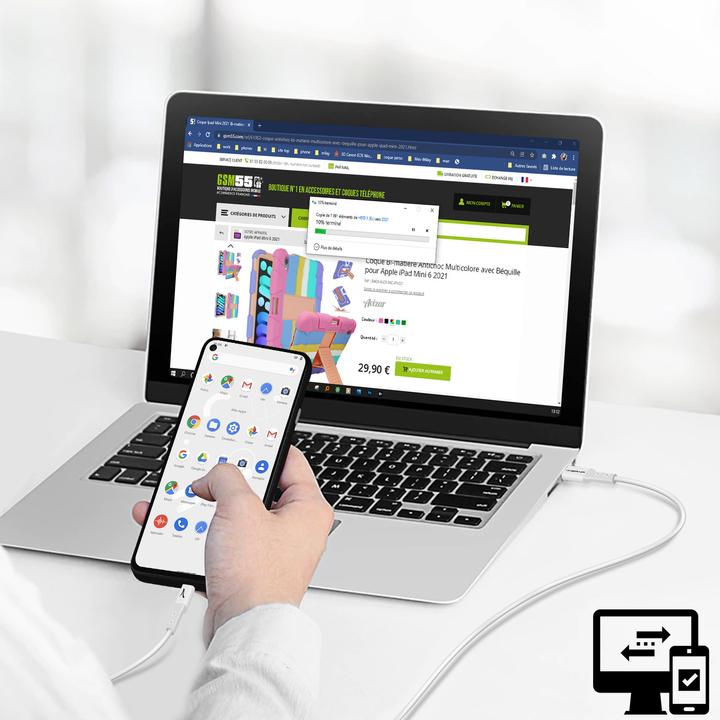 Actual product image Akashi USB-C / USB-C cable (1.50 m)