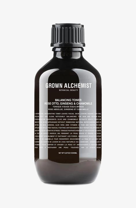 Actual product image Grown Alchemist Balancing Toner (Facial cleansing wipes, 200 ml)