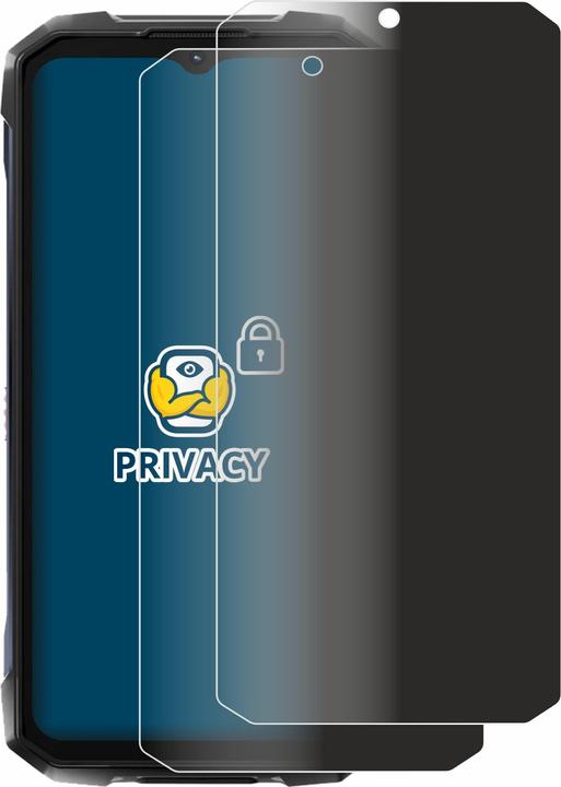 Actual product image BROTECT Anti-spy privacy film Blue light protection film (2 pcs., Hotwav Cyber 7)