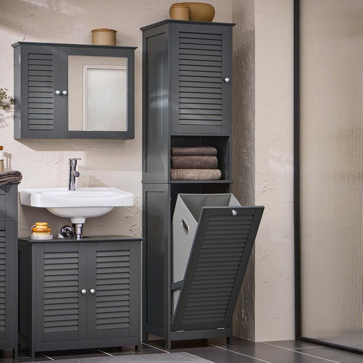 Actual product image SoBuy Bathroom tall unit