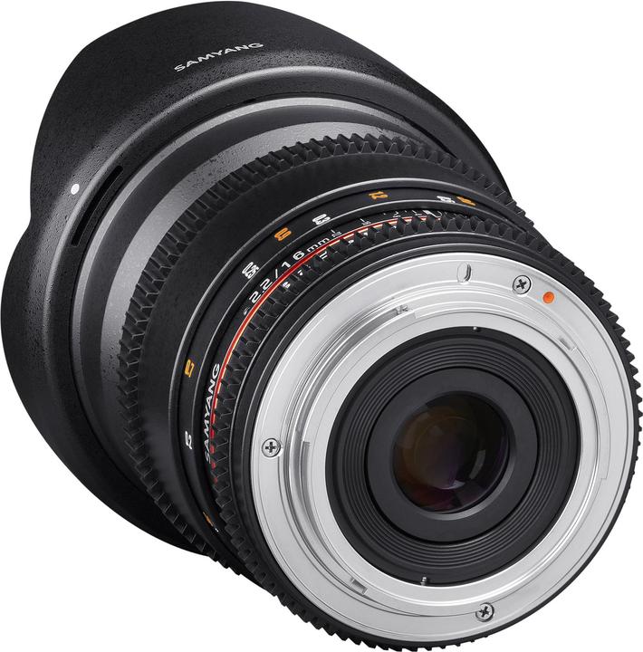 Produktbild Samyang 16mm T2.2 VDSLR II Canon EF-S (Canon EF, APS-C / DX)
