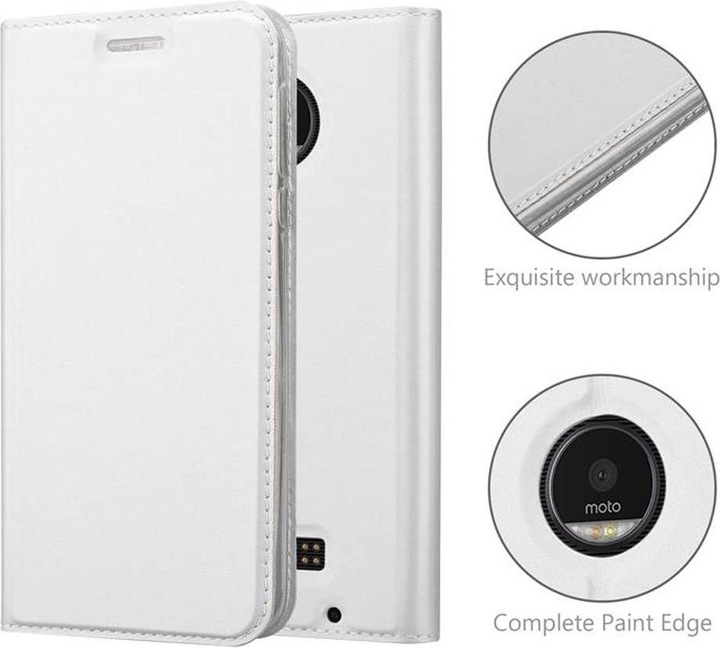 Actual product image Cadorabo Book Classy Style Cover (Motorola Moto Z Play)