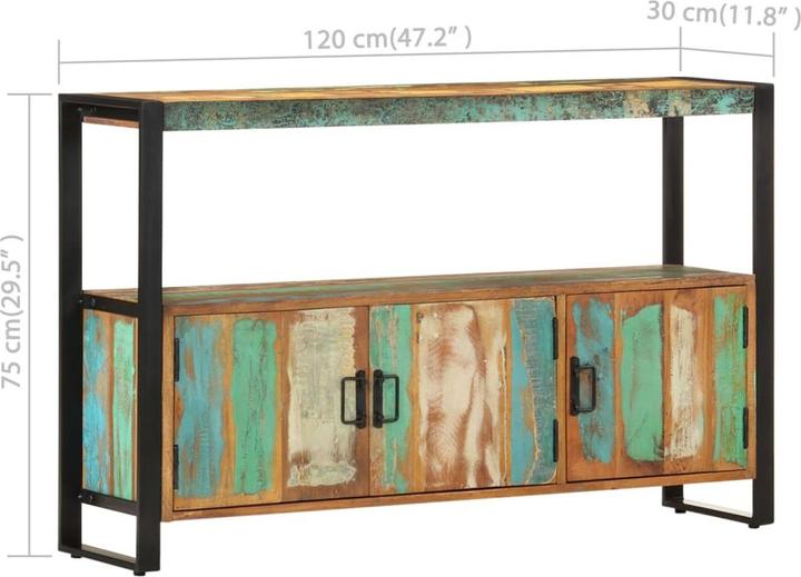 Produktbild vidaXL Sideboard (30 x 120 x 75 cm)