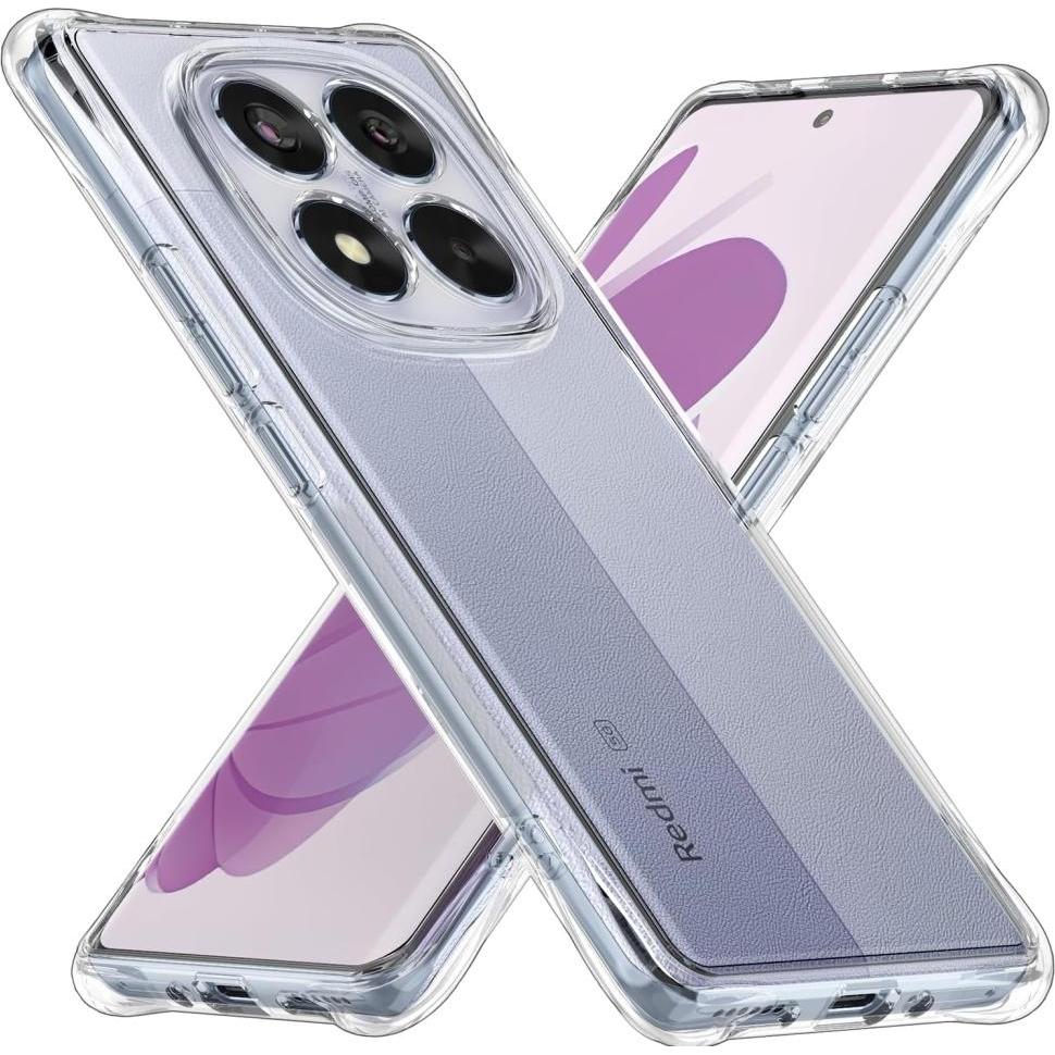 Screenguard Hülle Crystal Soft Airbag Bumper (Xiaomi Redmi Note 14 Pro 5G), Smartphone Hülle, Transparent