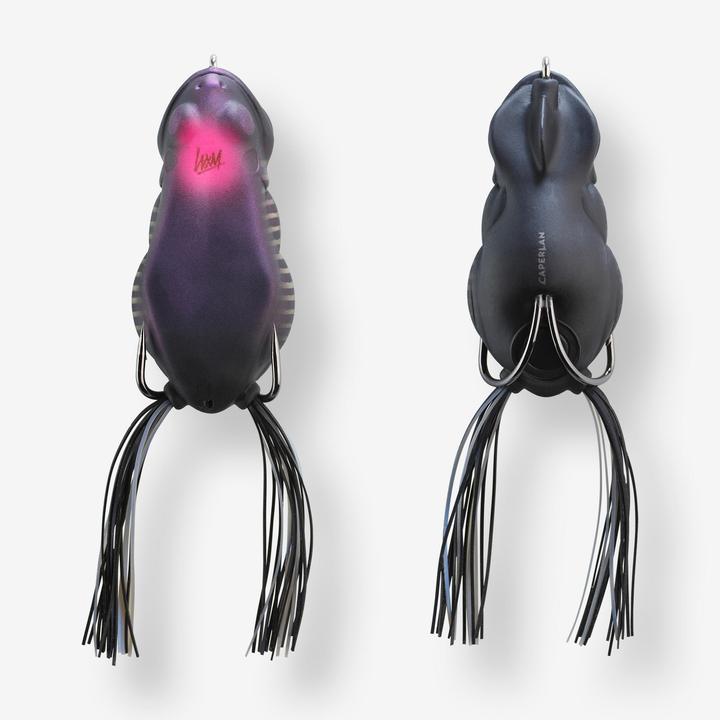 Immagine prodotto Caperlan Esca artificiale Frog 70 nero (7 cm)