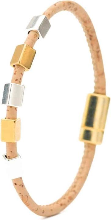 Actual product image Artelusa Dourada" bracelet (20 cm, Cork)