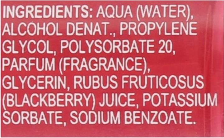 Actual product image I Love... Raspberry & Blackberry (Body cream, 100 ml)