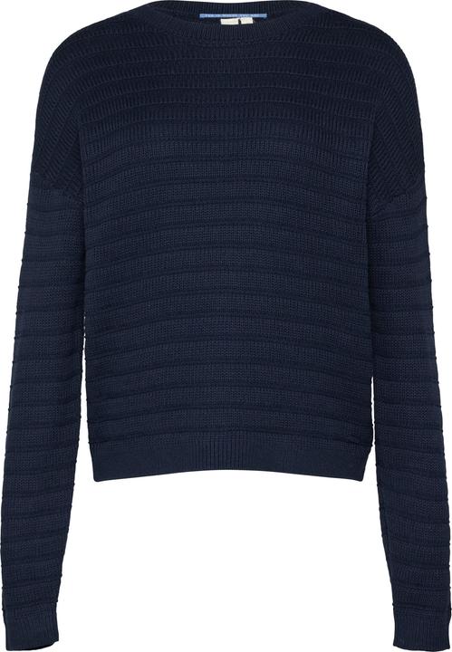 Immagine prodotto s.Oliver Strickpullover Baumwollmix-Pullover mit Strukturmuster (XL)