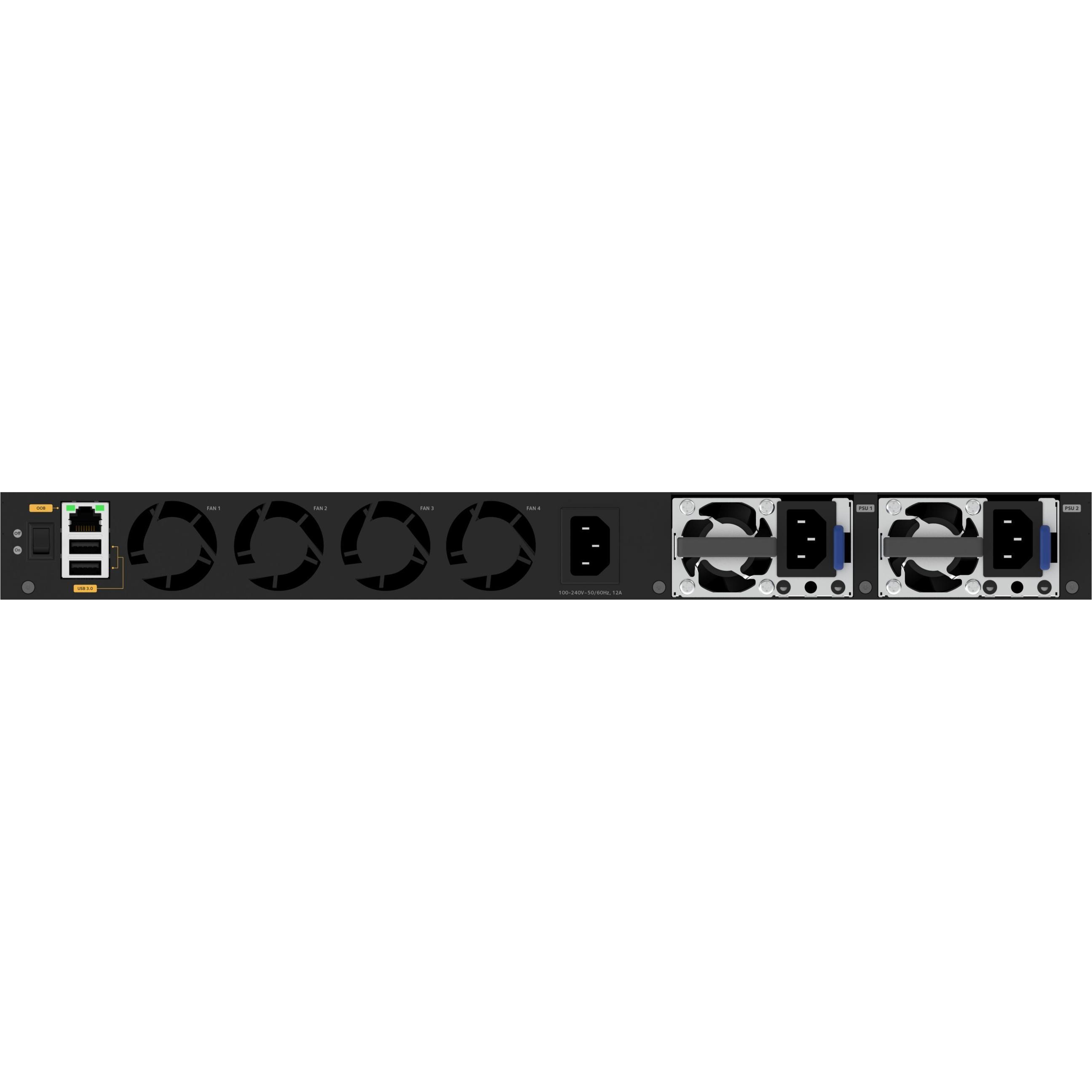 Netgear 52PT M4350-48G4XF Managed Switch (52 Ports), Netzwerk Switch, Schwarz