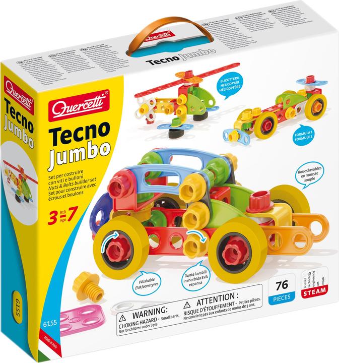Image du produit Quercetti Tecno Jumbo, 72dlg