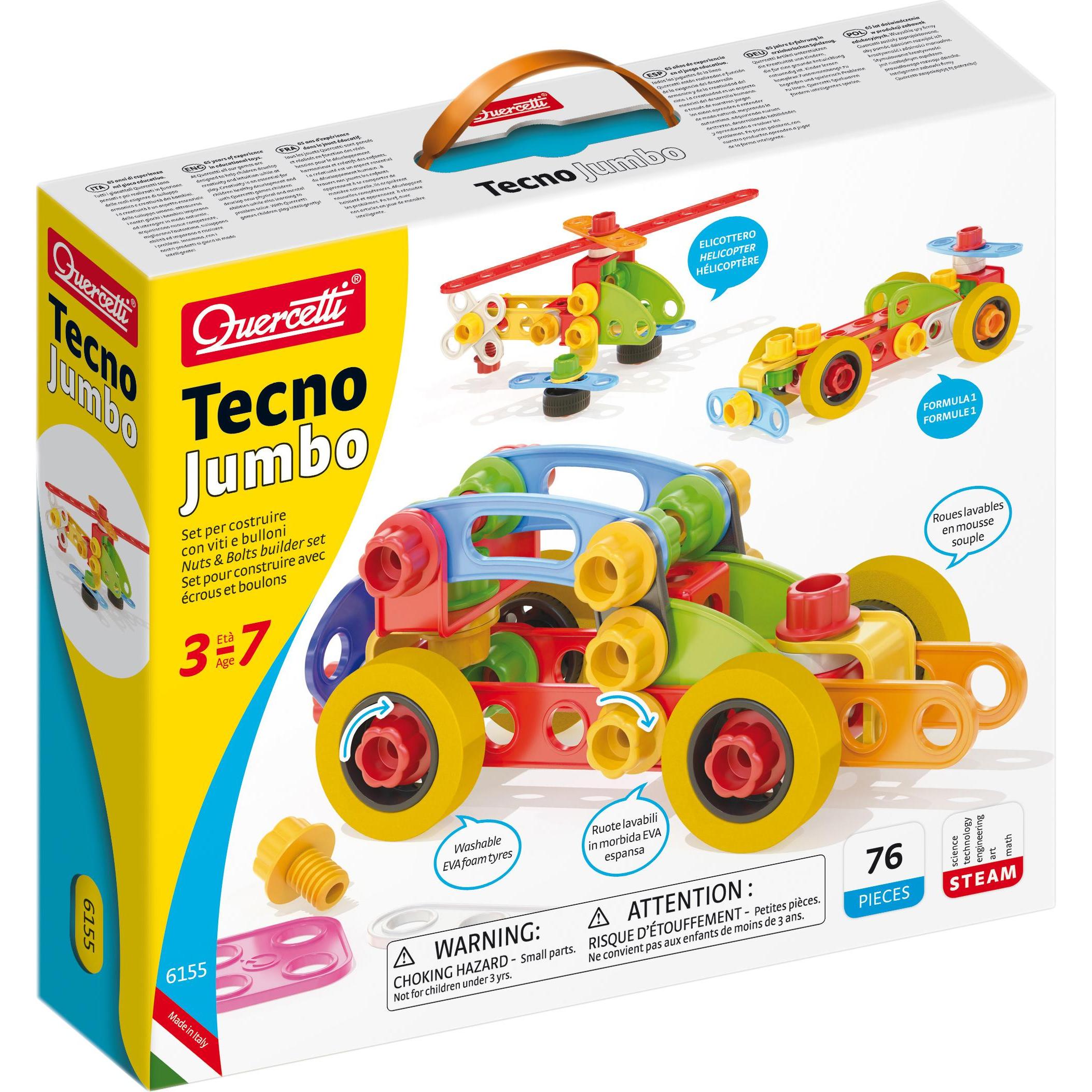 Quercetti Tecno Jumbo Technik-Baukasten