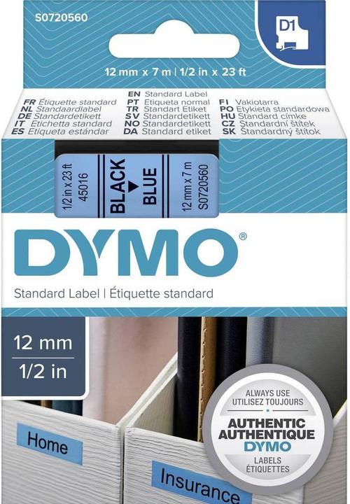 Produktbild Dymo S0720560 (1.20 cm, Blau)