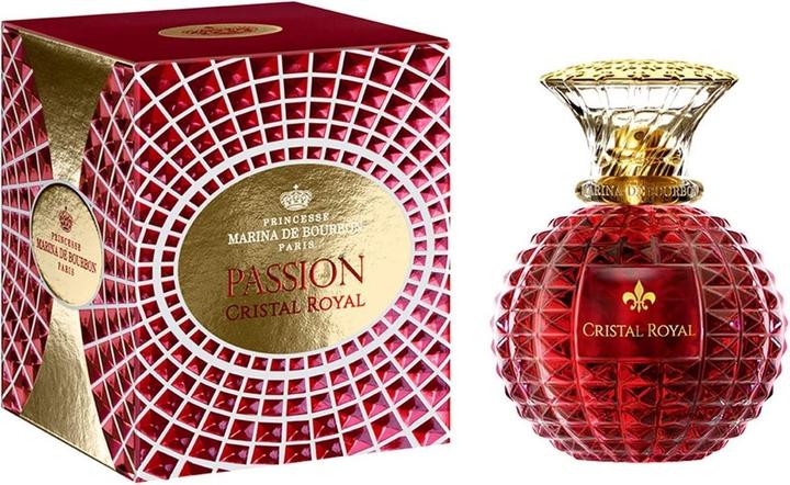 Actual product image Princesse Marina de Bourbon Cristal Royal Passion by Eau de Parfum Spray 100 ml (Eau de parfum, 100 ml)