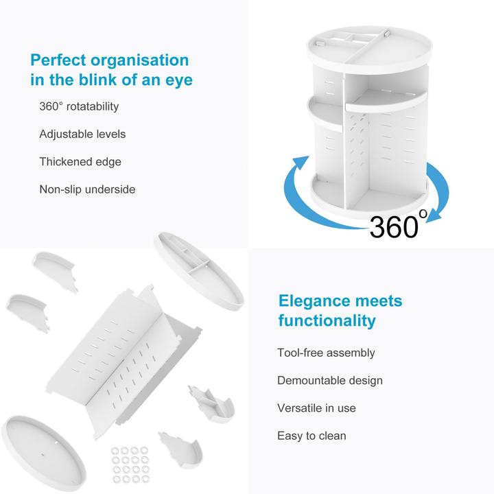 Produktbild Intirilife 360 Grad Make-Up Organizer