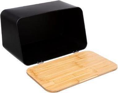 Productafbeelding Five Zwarte Brooddoos + Snijplank