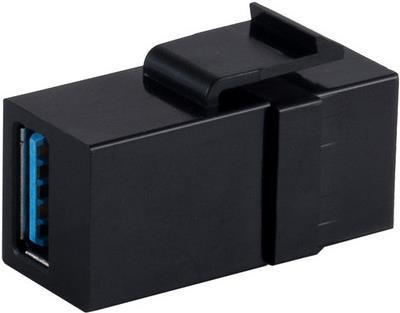 Produktbild Shiverpeaks S/CONN maximum connectivity Netzwerk Adapter-Keystone Verbinder USB-A-Buchse 3.0, 5Gbps