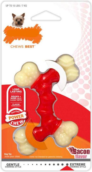 Produktbild Nylabone Extreme Chew Voor Harde Bijters Baconsmaak (Kauspielzeug Hund)