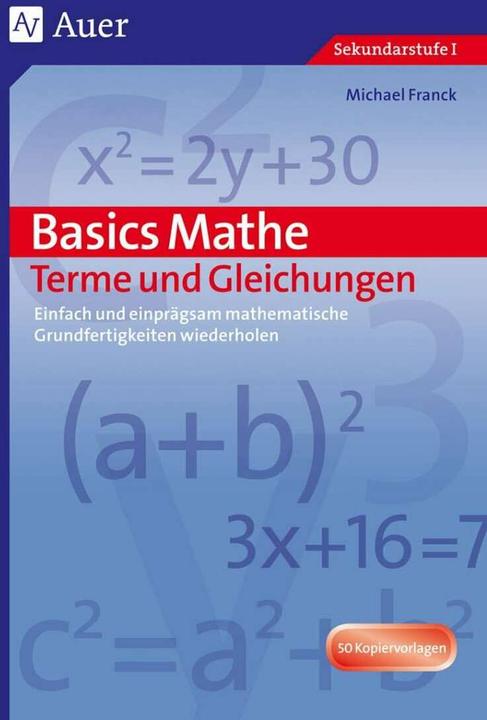 Produktbild Basics Mathe: Terme und Gleichungen (Deutsch, Hans Schmidt, 2021)