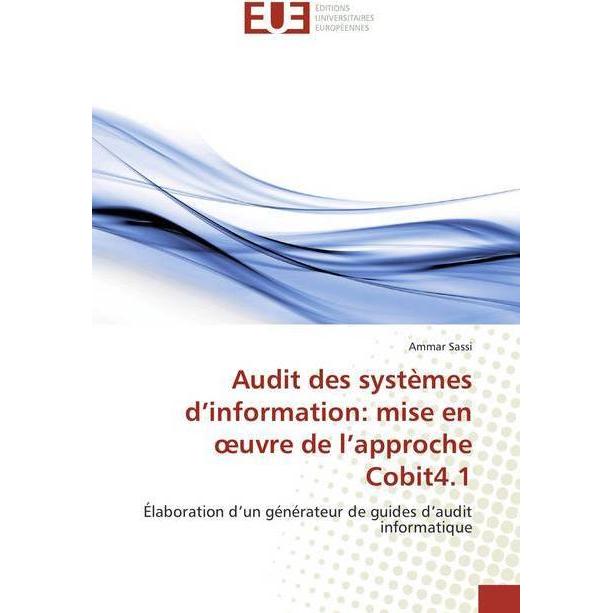 Audit des systèmes d'information: mise en oeuvre de l'approche Cobit4.1, Fachbücher von Ammar Sassi