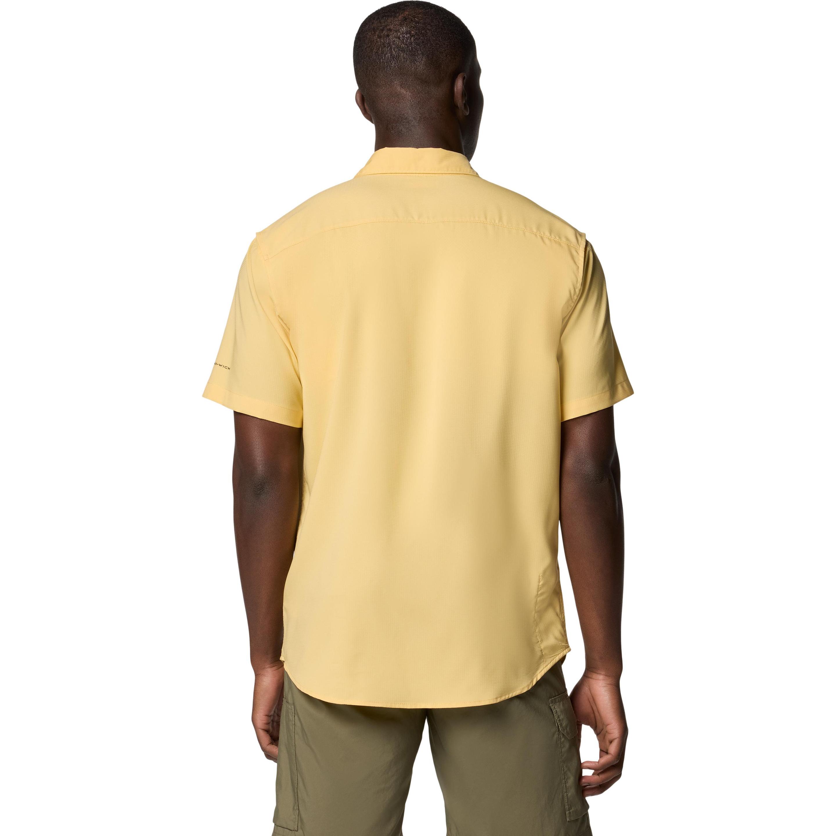 Thumbnail - Columbia, Herren, Hemd, Utilizer™ II Solid Short Sleeve Shirt, Gelb, (XL)