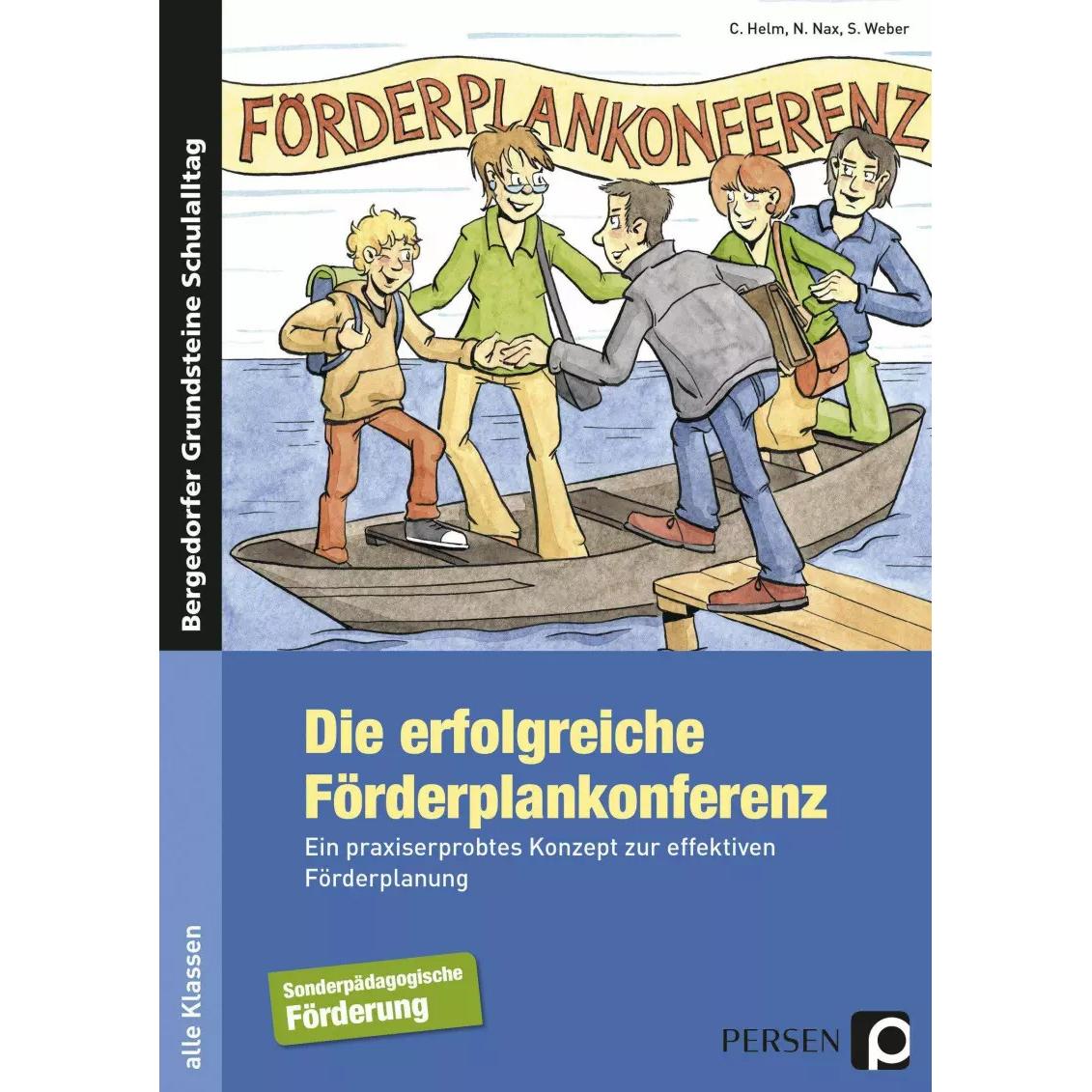 Die erfolgreiche Förderplankonferenz, Schulbücher von C. Helm, S. Weber, N Nax