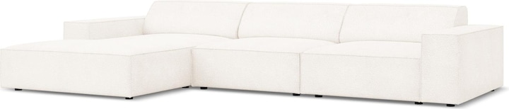 Actual product image Micadoni Boucle Left Corner Sofa, "Jodie", 4 Seats, 284x166x70Made in Europe (Corner sofa)