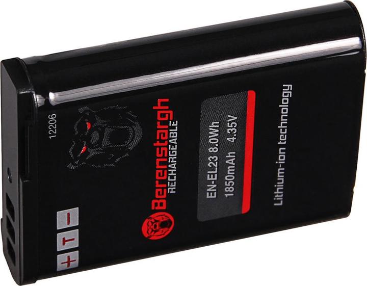 Productafbeelding Berenstargh Akku f. Nikon EN-EL23 Coolpix P600 P610 P900 S810C (Batterij van de camera)