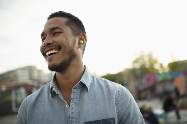 Produktbild Cellularline AQL True Wireless Bluetooth In-Ear Headset EVADE (lime) (22 h, Kabellos)