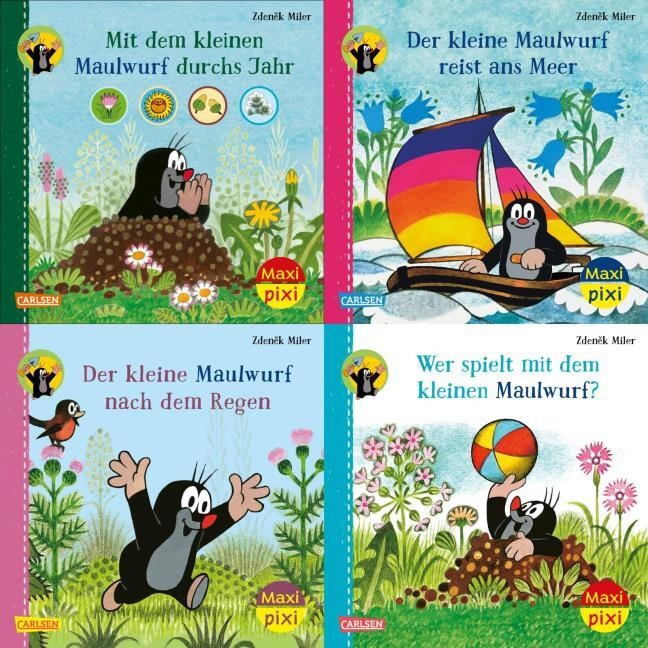 Produktbild Sörensen:Maxi-Pixi-4er-Set 99: Neues vo (Deutsch, Sörensen, Hanna, 2023)
