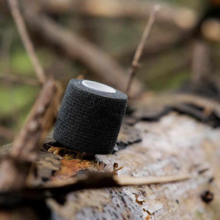 Actual product image Caruba Camouflage Wrap Tape 4 Pack Zwart