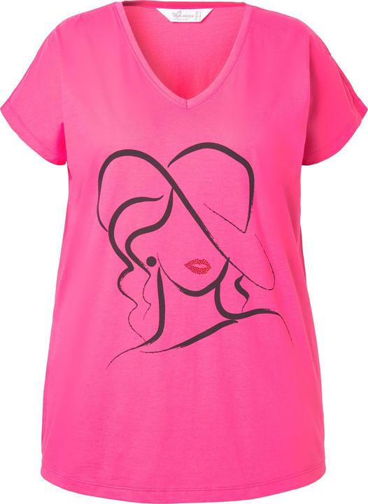 Image du produit Miamoda T-shirt motif femmes, coupe confortable (46)
