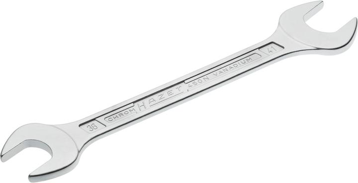 Actual product image HAZET Double open-end wrench 450N-36X41 ∙ Outside hexagon profile ∙ 36 x 41 mm (36 mm, 41 mm)