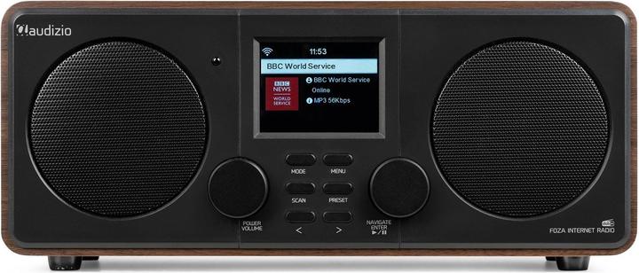 Actual product image Audizio Internet radio (DAB+, FM, Web radio, Bluetooth, Wi-Fi)