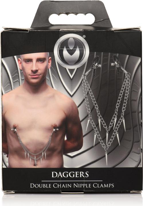 Produktbild Master Series Daggers - Double Chain Nipple Clamps