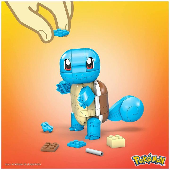Actual product image Mega Construx Pokémon Build and Show Squirtle