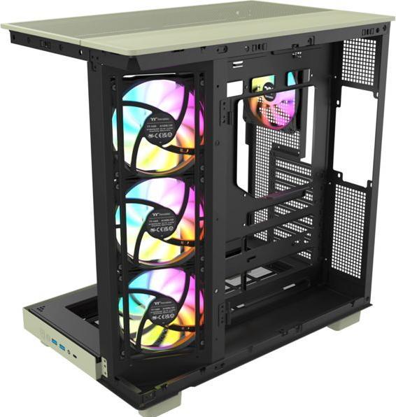 Produktbild Thermaltake "Midi View 380 XL WS ARGB Matcha Green" (ATX, Micro ATX (mATX), Mini-ITX)