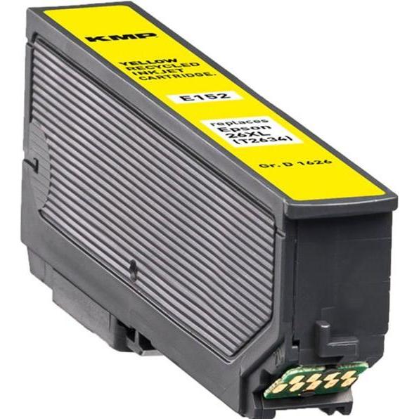 Thumbnail - KMP, Druckerpatrone, E152 Tintenpatrone yellow kompatibel mit Epson T 2634 (Y)