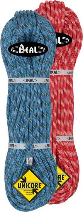Immagine prodotto Beal Corda da arrampicata Cobra II Unicore Dry Cover 8,6mm BlueOrange 2x50m (100 m)