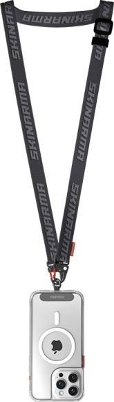 Actual product image Skinarma Scout Universal phone lanyard gray