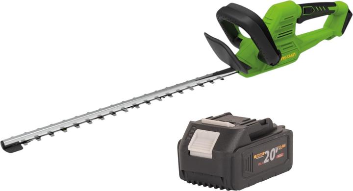 Produktbild Procraft PZA26bb Akku Heckenschere 20 V 550 mm Brushless + 1x Akku 4,0 Ah - ohne Ladegerät (Akkubetrieb)