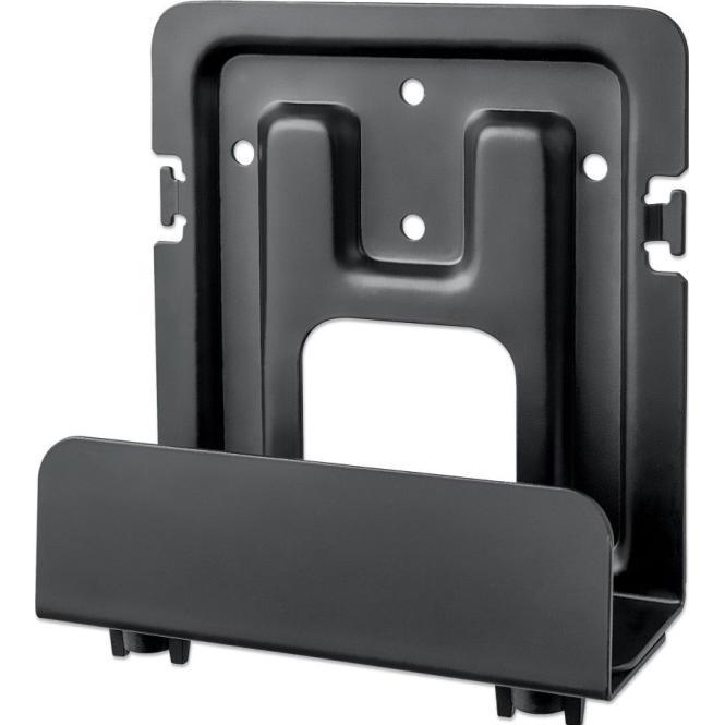 Manhattan Wandhalterung für Streamingboxen und Media-Player (Wand, 5 kg), TV Wandhalterung, Schwarz