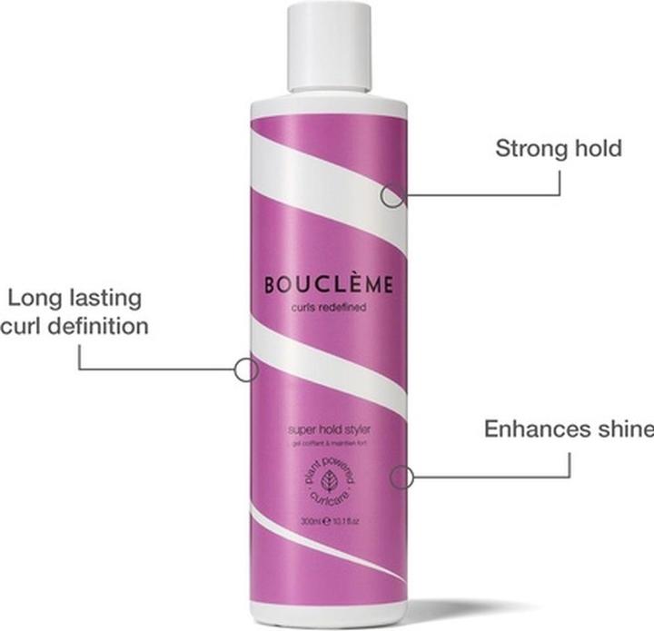 Actual product image Boucleme Super Hold Styler Curl (Hair gel, 300 ml)