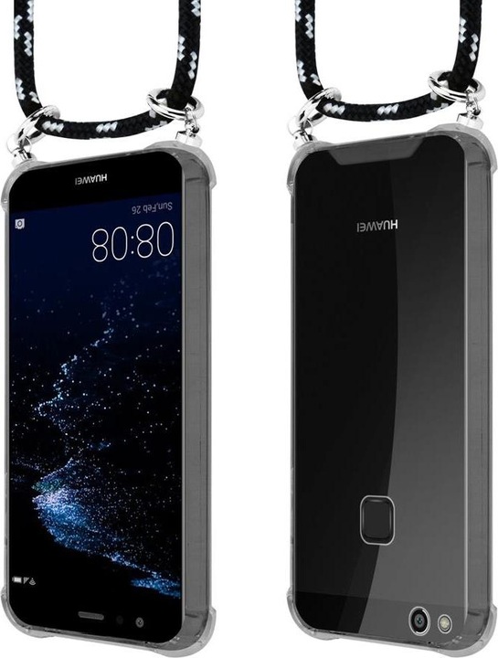 Produktbild Cadorabo TPU Handy Kette SILBER Cover